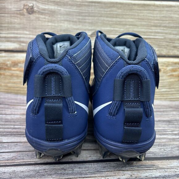 Size 15 Nike Force Savage Pro 2 Navy Blue White Football Cleats BV3969-401 New